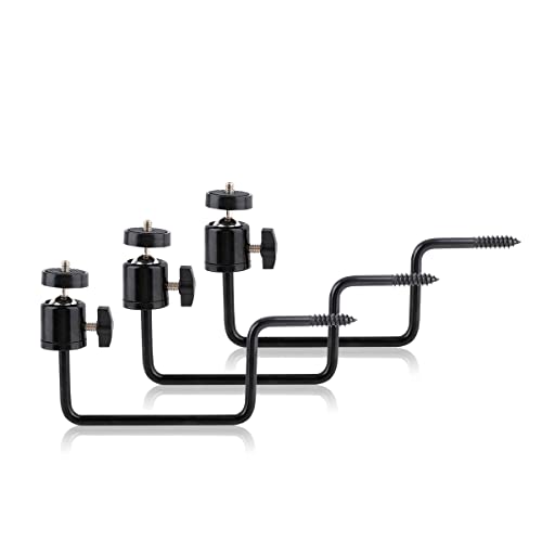 WILDGAMEPLUS CNC Aluminiumlegierung Mount Stand,3-Stücke 360° Rotation 3/8 Zoll zu 1/4 Zoll Schraube Baum Mount Halter Stick für Wald Trail Kameras WG-3M5 WILDGAMEPLUS CNC Aluminiumlegierung Mount Stand,3-Stücke 360° Rotation 3/8 Zoll zu 1/4 Zoll Schraube Baum Mount Halter Stick für Wald Trail Kameras WG-3M5 von WILDGAMEPLUS