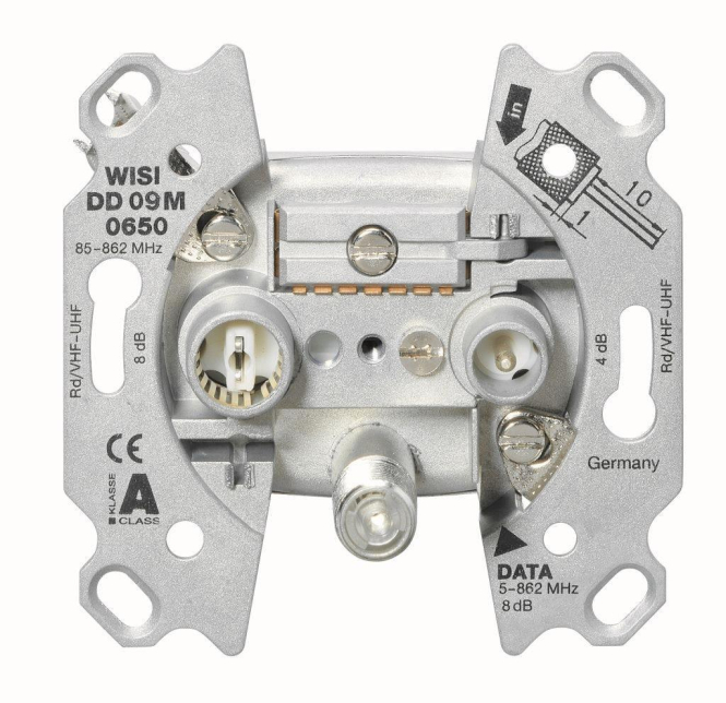 WISI Multimedia-Enddose DD09M0650 5-1006MHz 9/11dB WISI Multimedia-Enddose DD09M0650 5-1006MHz 9/11dB von WILHELM SIHN JR. GMBH & CO.KG