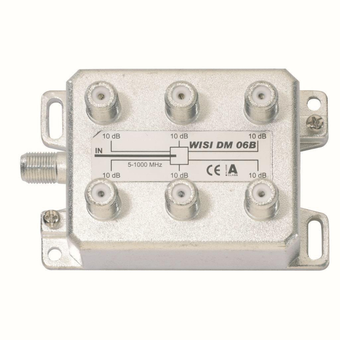 WISI Verteiler 6-fach DM06B 5-1000MHz 10/11dB WISI Verteiler 6-fach DM06B 5-1000MHz 10/11dB von WILHELM SIHN JR. GMBH & CO.KG