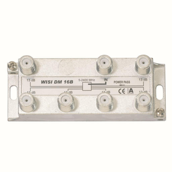 WISI Verteiler 6-fach DM16B 5-2400MHz 13dB WISI Verteiler 6-fach DM16B 5-2400MHz 13dB von WILHELM SIHN JR. GMBH & CO.KG