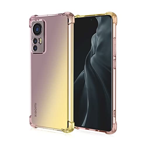 WILLIS TPU Silikon Handyhülle für Xiaomi MI 12 / Xiaomi MI 12X, Durchsichtig Farbverlauf Case, Anti Drop und Anti Scratch Schutzhülle WILLIS TPU Silikon Handyhülle für Xiaomi MI 12 / Xiaomi MI 12X, Durchsichtig Farbverlauf Case, Anti Drop und Anti Scratch Schutzhülle von ODIPPO