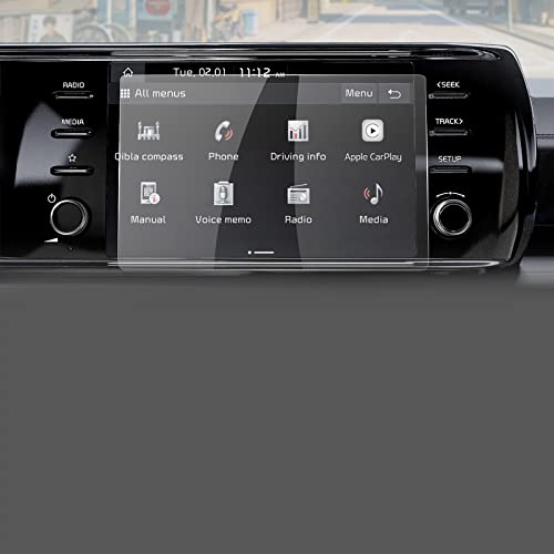 WILSEM 8-Zoll-Autoradio-Navigations-Touch-Center-Bildschirm Aus Gehärtetem Glas Für Kia K5 DL3 2020 2021 2022 Auto-Innenausstattung Bildschirm von WILSEM