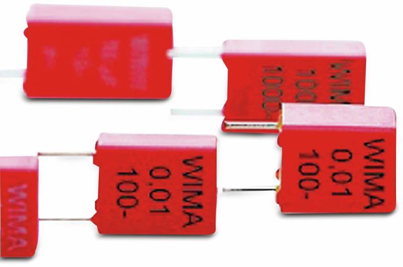 WIMA Folienkondensator, 220 pF, 100 V-, radial, RM 5, FKP2D002201D00JSSD von WIMA