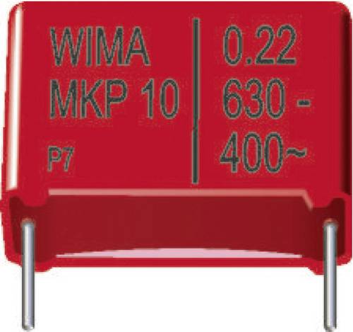 Wima MKP1J036806F00KSSD 1 St. MKP-Folienkondensator radial bedrahtet 0.68 µF 630 V/DC 20% 27.5mm (L von WIMA