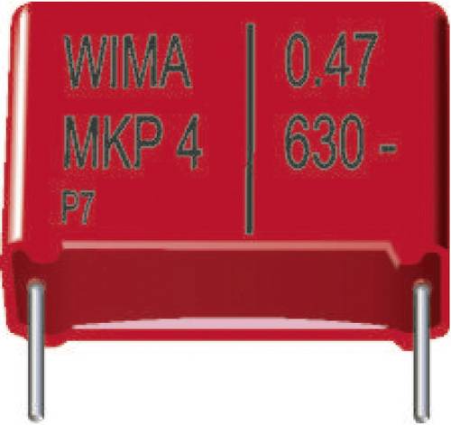 Wima MKP4J034705G00KSSD 1 St. MKP-Folienkondensator radial bedrahtet 0.47 µF 630 V/DC 20% 22.5mm (L von WIMA