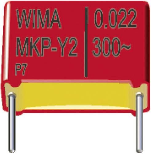 Wima MKY22W11003D00KSSD MKP-X2-Funkentstör-Kondensator radial bedrahtet 1000pF 300 V/AC 10% 10mm (L von WIMA