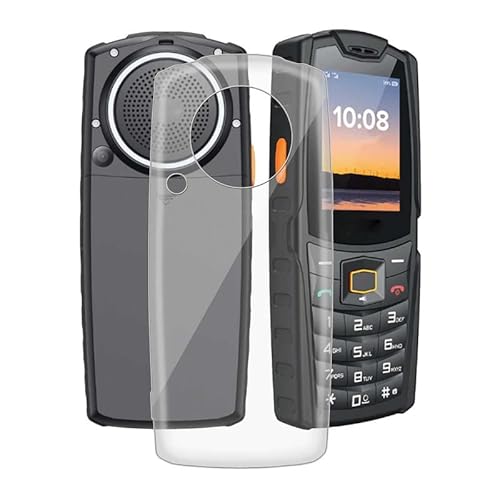 WIMSPEED Hülle für AGM M7 (2.40 Zoll) Stoßfest Anti-Kratzer Transparent Handyhülle Case, Ultradünne Flexible Silikon TPU Bumper Schutzhülle Cover für AGM M7 - Transparent von WIMSPEED