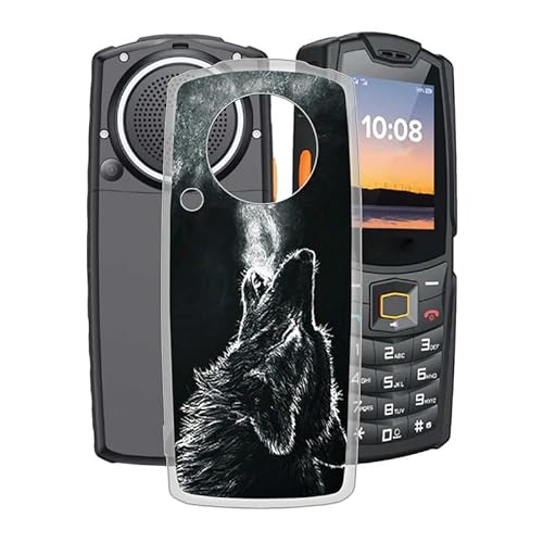 WIMSPEED Hülle für AGM M7 (2.40 Zoll) Stoßfest Anti-Kratzer Transparent Handyhülle Case, Ultradünne Flexible Silikon TPU Bumper Schutzhülle Cover für AGM M7 - WMA28 von WIMSPEED