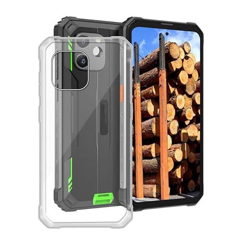 WIMSPEED Hülle für Blackview BV8900 (6.50 Zoll) Stoßfest Anti-Kratzer Transparent Handyhülle Case, Ultradünne Flexible Silikon TPU Bumper Schutzhülle Cover für Blackview BV8900 - Transparent von WIMSPEED