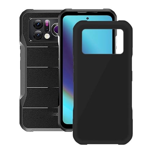 WIMSPEED Schwarz Stoßfest Hülle für Doogee V20 Pro (6.43 Zoll), Ultradünne Anti-Kratzen Handyhülle Cover Weiches Silikon Schutzhülle Tasche für Doogee V20 Pro - Schwarze von WIMSPEED
