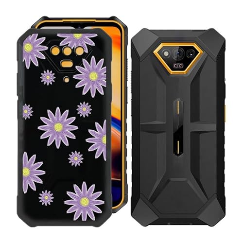 WIMSPEED Schwarz Stoßfest Hülle für Ulefone Armor X13 (6.52 Zoll), Ultradünne Anti-Kratzen Handyhülle Cover Weiches Silikon Schutzhülle Tasche für Ulefone Armor X13 - XT41 von WIMSPEED
