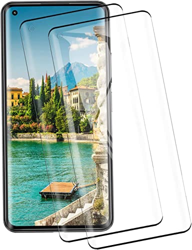 WINCHEO Schutzfolie für Xiaomi Mi 11/ Mi 11 Pro [2 Stück], 9H Härte Schutzglas, [Präzises Design], [Perfekte Passform], Anti-Fingerabdruck Displayschutz, Blasenfrei Folie für Xiaomi Mi 11, Schwarz von WINCHEO