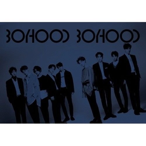 UNB - BOYHOOD (1st Mini Album) CD+Booklet+2Photocards+Sticker+Folded Poster von WINDMIL ENT