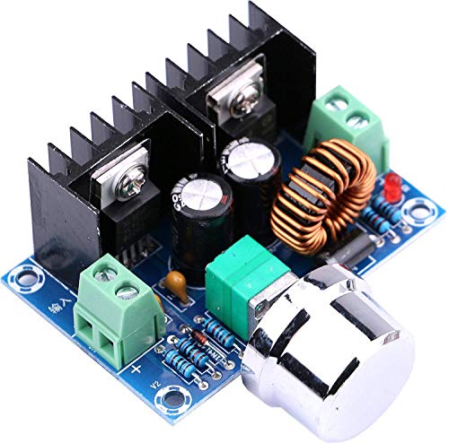 WINGONEER XL4016E1 DC 4-40V bis DC 1.25-36V 8A Buck Converter Spannungsregler 36V 24V 12V bis 5V High Power Efficiency Step Down Converter Netzteil von WINGONEER