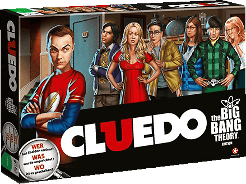 WINNING MOVES Cluedo The Big Bang Theory Brettspiel Mehrfarbig von WINNING MOVES