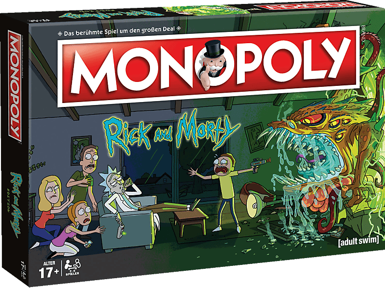 WINNING MOVES MONOPOLY - Rick and Morty Brettspiel Mehrfarbig WINNING MOVES MONOPOLY - Rick and Morty Brettspiel Mehrfarbig von WINNING MOVES