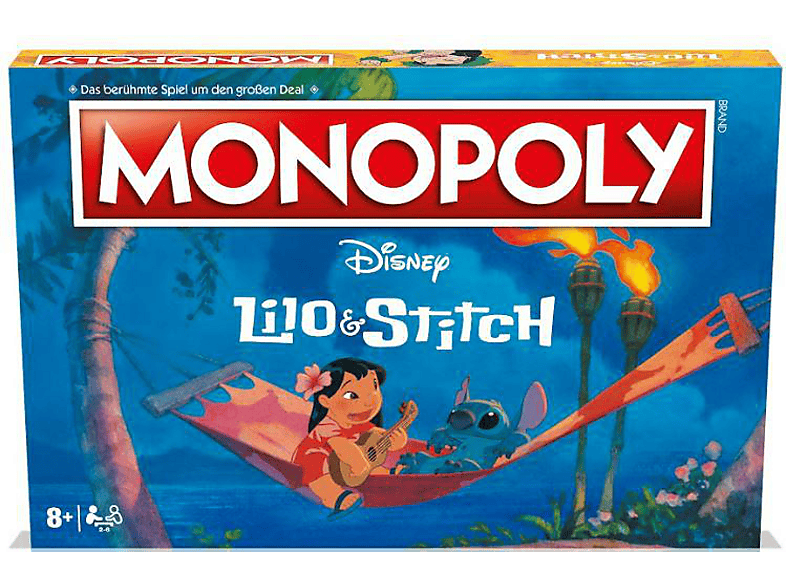 WINNING MOVES Monopoly - Lilo & Stich Brettspiel Mehrfarbig WINNING MOVES Monopoly - Lilo & Stich Brettspiel Mehrfarbig von WINNING MOVES
