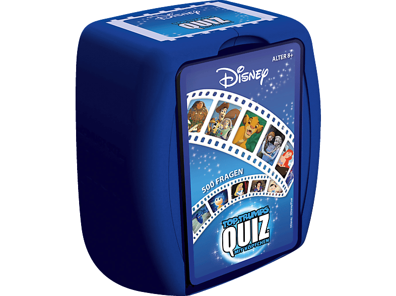 WINNING MOVES Top Trumps Quiz Disney Classic Kinderspiel Mehrfarbig von WINNING MOVES