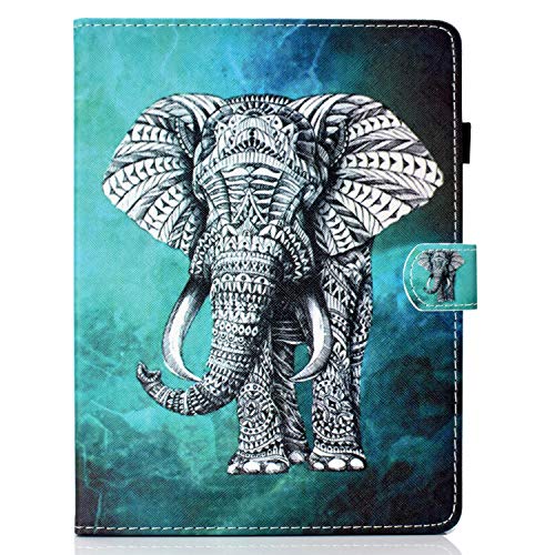 10 inch Tablet Case Cover - Universelle Ledertasche mit Kartensteckplatz für Fire HD 10, Huawei MediaPad T3 / T5 10, Galaxy Tab E 9.6 / Tab A 10.1, Lenovo Tab 4 10 / TB-X103F von WINSKY