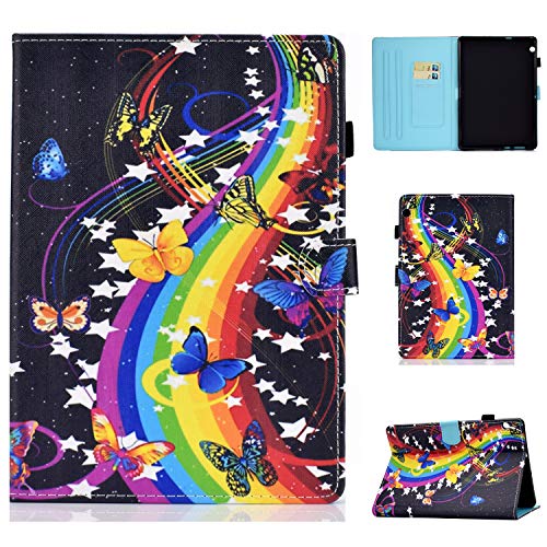 Hülle für Neues Huawei MediaPad T3 10 (9,6 Zoll), Smart Cover Stand Schutzhülle Kartensteckplatz mit Kartenhalter für Huawei MediaPad T3 10 von WINSKY