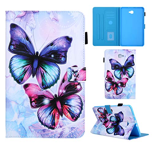 Hülle für Samsung Galaxy Tab A 10,1 (SM-T580/T585) 2016 - Samsung Galaxy Tab A6 10.1 hülle Etui Schutzhülle Case Cover Holder Stand mit Smart Auto Wake/Sleep-Funktion von WINSKY