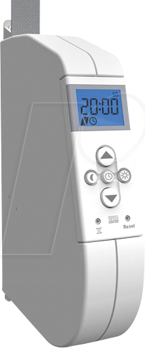 WIR 1001-000067 - Elektronischer Akku-Gurtwickler, Aufputz, 18-23 mm, Display von WIR ELEKTRONIK