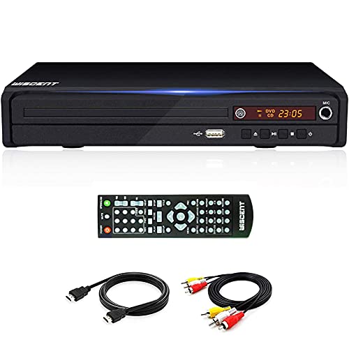 HD-DVD-Player, DVD Player, CD-Player, DVD-Player für TV,DVD/CD/MP3-Disc-Player mit Fernbedienung,Region Free DVD Player,PAL/NTSC von WISCENT