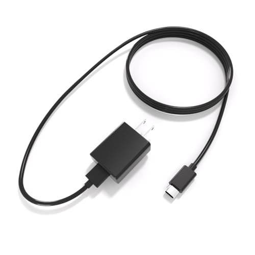UL-gelistetes Ladegerät für alle Fire Tablets, Kindle Paperwhite, Scribe, Colorsoft, Oasis, E-Reader, Fire HD HDX, 7, 8, 10 Plus und Kids Pro (entworfen für alte und neue Kindle-Tablets), 1,8 m von WISEVER