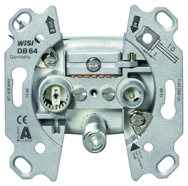 Wisi DB 64 Unicable Durchgangsdose von WISI