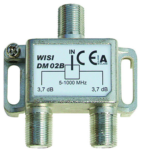 Wisi DM 16B Verteiler 6fach 5-2400MHz 13dB Wisi DM 16B Verteiler 6fach 5-2400MHz 13dB von WISI