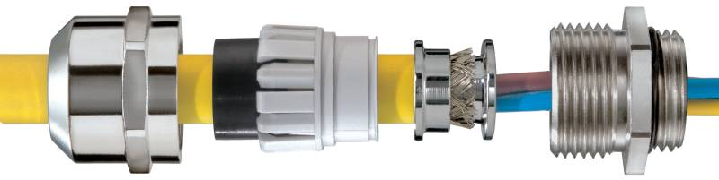 WISKA EMV-Verschraubung EMSKV 20 EMV-Z ** M20 MS Erdungskonus 6-13 10065018 von WISKA Hoppmann GmbH