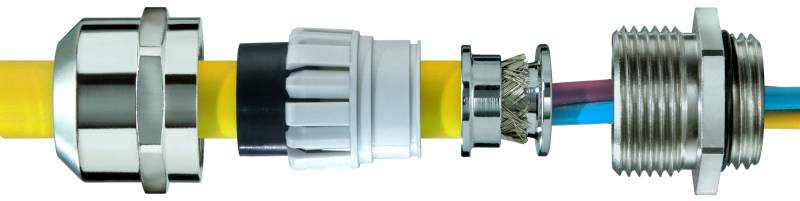 WISKA EMV-Verschraubung EMSKV 32 EMV-Z ** M32 MS Erdungskonus 13-21 10065020 von WISKA Hoppmann GmbH