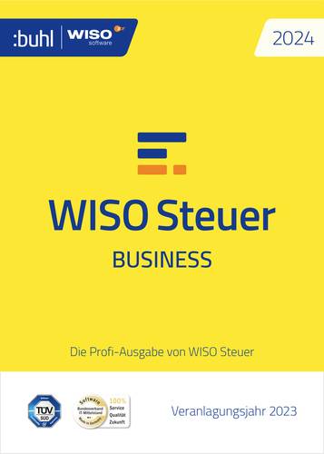 WISO Steuer-Business 2024 Vollversion, 1 Lizenz Windows Steuer-Software von WISO