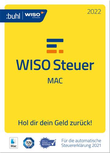 WISO Steuer-Mac 2022 Vollversion, 1 Lizenz Windows Steuer-Software von WISO