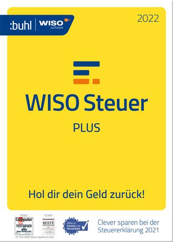 WISO Steuer Plus 2022 Vollversion, 1 Lizenz Windows Steuer-Software von WISO