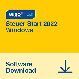 WISO Steuer Start 2022 (für das Steuerjahr 2021) Software Vollversion (Download-Link) von WISO