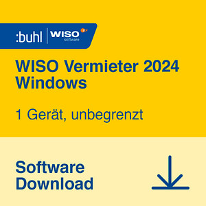 WISO Vermieter 2024 (für das Abrechnungsjahr 2023) Software Vollversion (Download-Link) von WISO