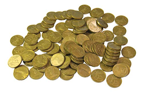 WISSNER 80616 aktiv lernen - Euro Spielgeld zum Rechnen 100 x 50 Cent Münzen von WISSNER