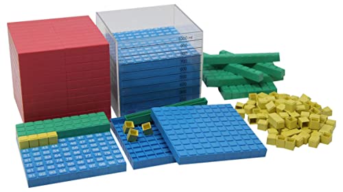 WISSNER aktiv lernen - Dienes Dezimal Rechensatz 132 Teile - RE-Plastic° von WISSNER