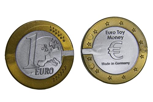 WISSNER aktiv lernen - Euro Spielgeld zum Rechnen 100 x 1 Euro Münzen von WISSNER