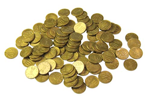 WISSNER aktiv lernen - Euro Spielgeld zum Rechnen 100 x 10 Cent Münzen von WISSNER