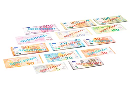 WISSNER aktiv lernen - Euro Spielgeld zum Rechnen 40 Banknoten von WISSNER