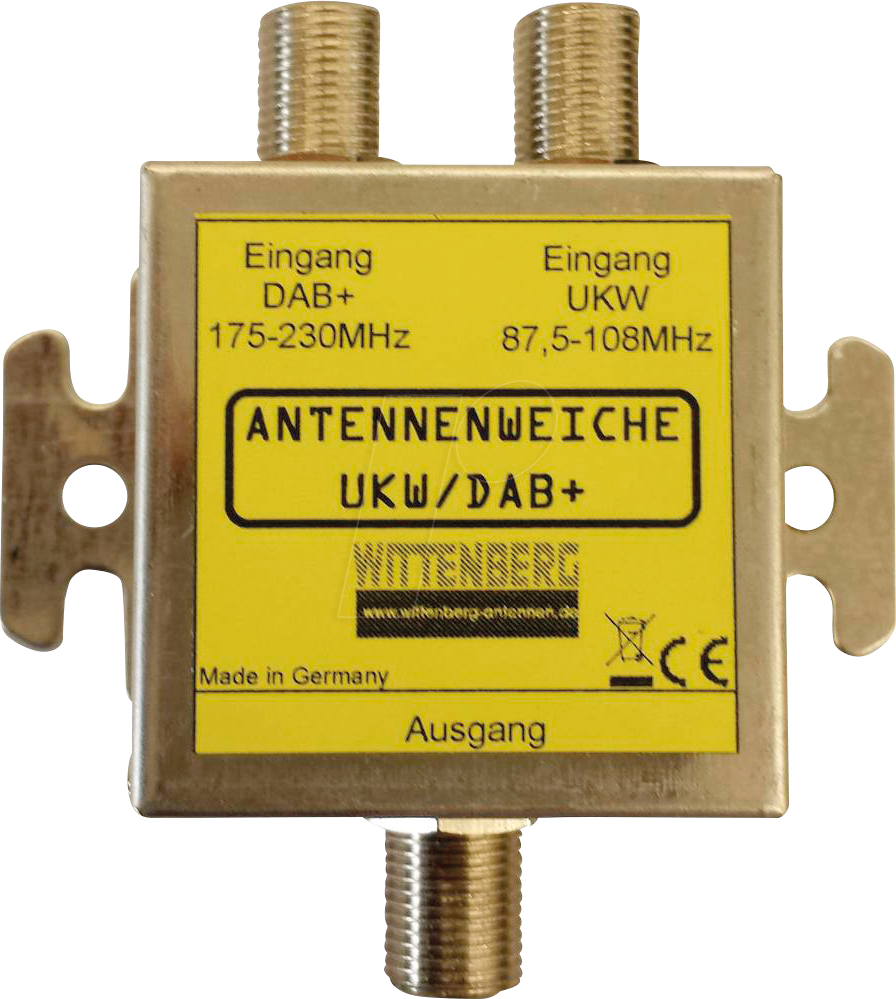 WIT K-103086 - Antennenweiche UKW, DAB+ von WITTENBERG