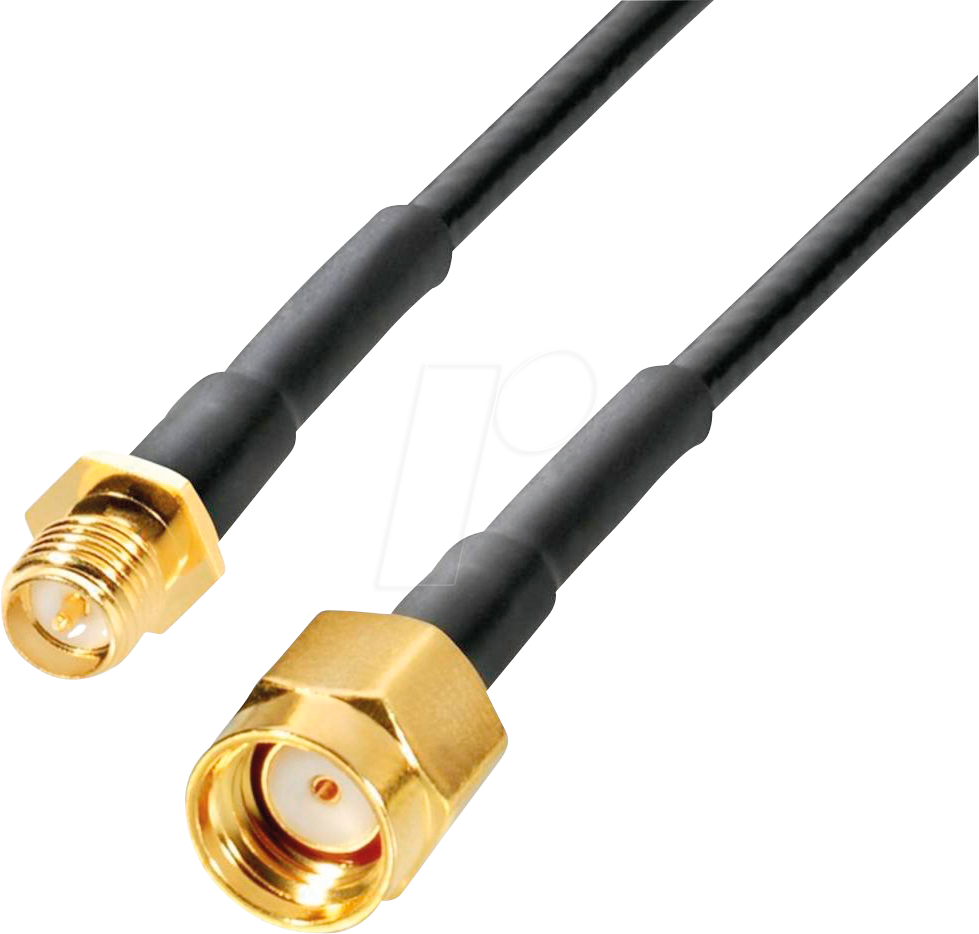 WIT POLY-103369 - Antennenkabel, RP-SMA Stecker / RP-SMA Buchse, 5 m von WITTENBERG