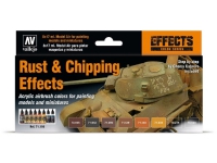 Rust & chipping effects 8x17ml von WITTMAX