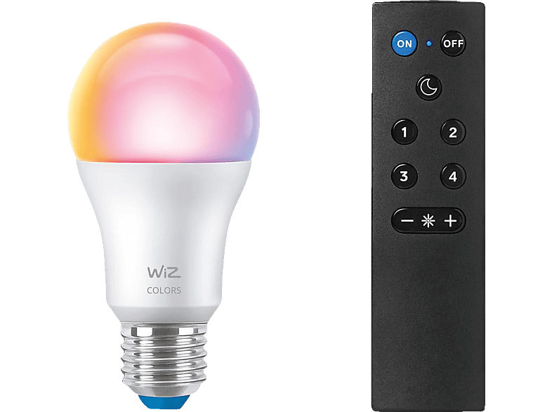 WIZ A60 E27 Tunable White & Color Smarte Glühbirne 16 Mio. Farben + RGB von WIZ