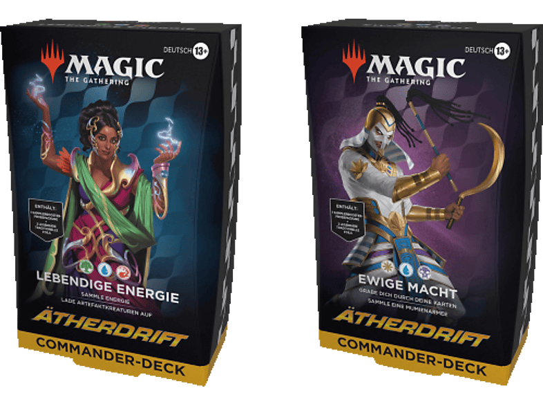 WIZARDS OF THE COAST Magic The Gathering - Aetherdrift Commander Deck (Einzelartikel) Sammelkarten von WIZARDS OF THE COAST