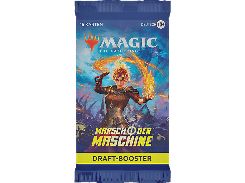 WIZARDS OF THE COAST Magic The Gathering - March of the Machine Draft-Booster (Einzelartikel) Sammelkarten von WIZARDS OF THE COAST