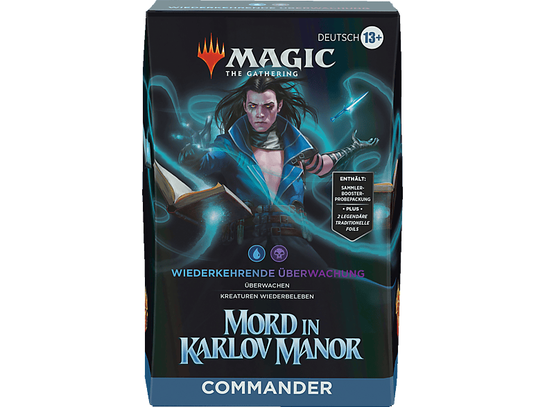 WIZARDS OF THE COAST Magic The Gathering - Murders at Karlov Manor Commander-Deck (Einzelartikel) Sammelkarten von WIZARDS OF THE COAST