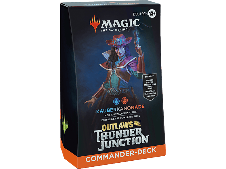 WIZARDS OF THE COAST Magic The Gathering - Outlaws of Thunder Junction Commander-Deck (Einzelartikel) Sammelkarten von WIZARDS OF THE COAST